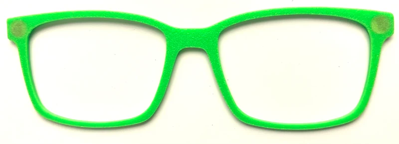 Kirby Topper; blank; lime green