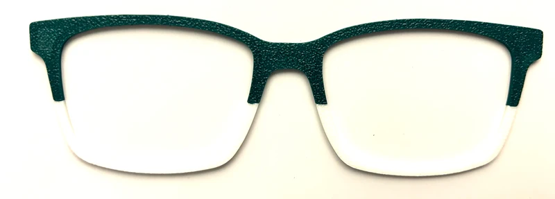Kirby Topper; blank; green/white split