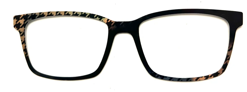 Korbin Topper; Lea’s Metal Treasures; diagonal houndstooth