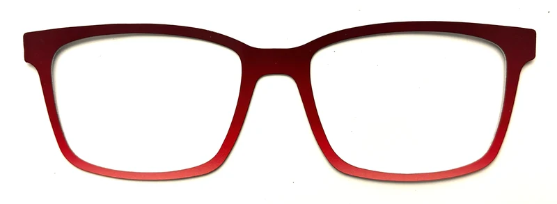 Kirby Topper; Lea’s Metal Treasures; red gradient