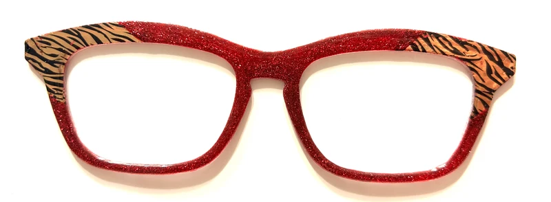 Casper Topper; hybrid; red with animal stripes in corners