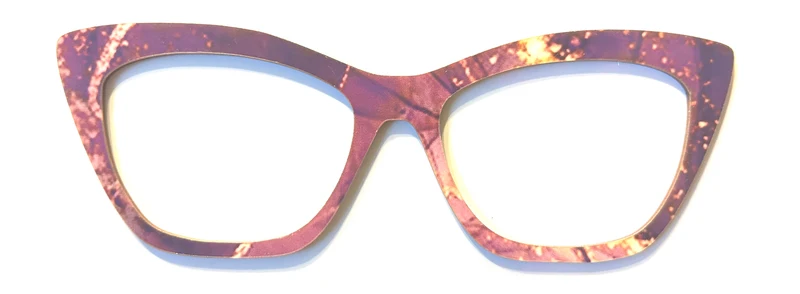 Wanda Topper; gold/purple/pink