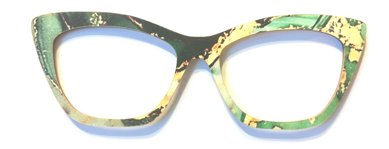 Wanda Topper; gold/green/black