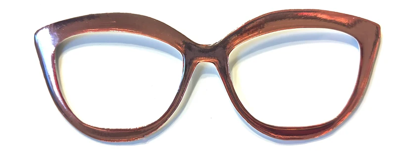 Wanda Topper; hybrid; brown holographic: **with bubbles