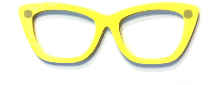 Wanda Topper; thick; yellow blank