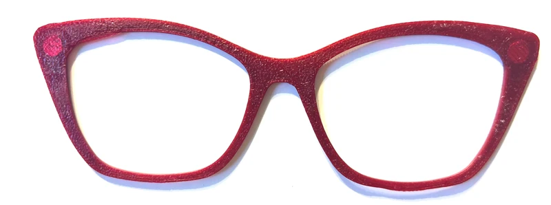 Wanda Topper; wine red blank
