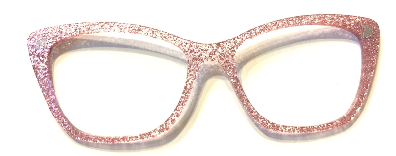 PAIR Wanda Topper; light pink sparkle