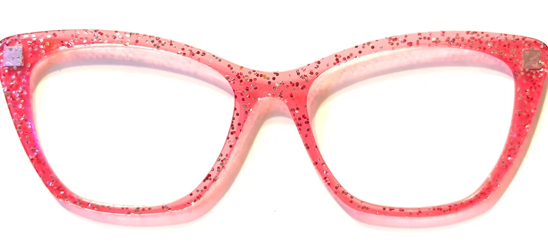 PAIR Wanda Topper; pink sparkle