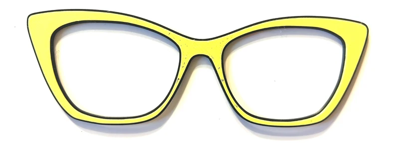 Wanda Topper; yellow with black outline; has oops**
