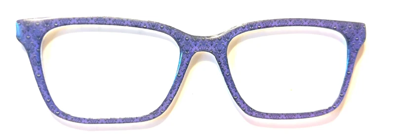 Larkin Topper; black swirl design on purple