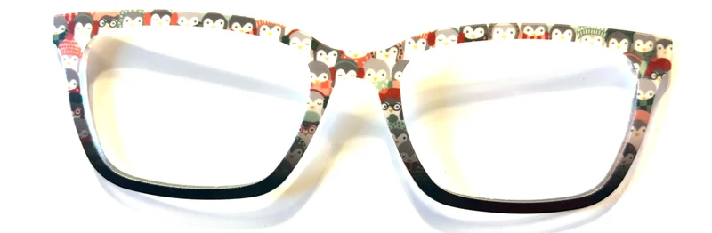 PAIR Larkin Topper; cartoon penguin fade