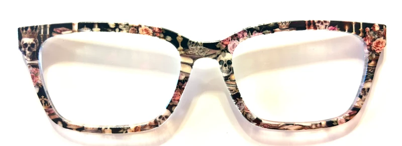 PAIR Larkin Topper; dining hall with skulls