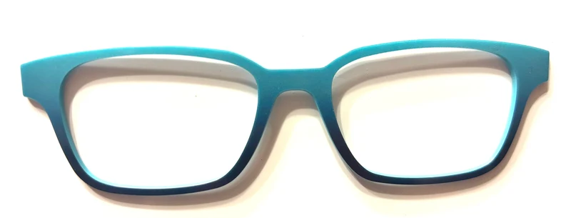 PAIR Finley Topper; ocean blue gradient