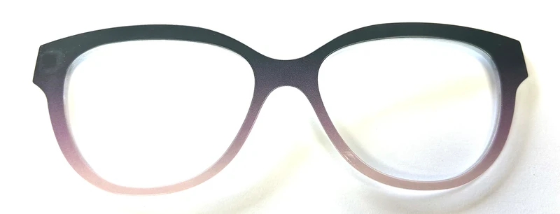 PAIR Quinn Topper; deep purple to light purple gradient