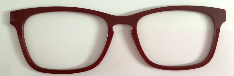PAIR Casper Topper; burgundy