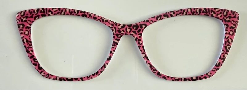 Wanda Topper; pink cheetah print