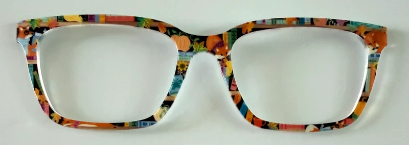 PAIR Larkin Topper; foxes and pumpkins