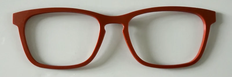 PAIR Casper Topper; brick red