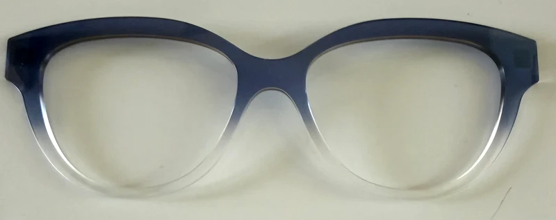 PAIR Quinn Topper; blue crystal gradient