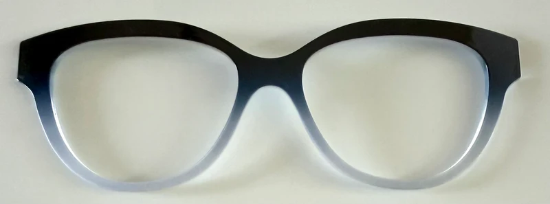 PAIR Quinn Topper; black crystal gradient