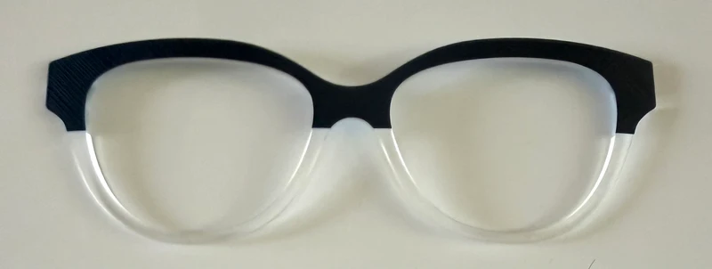 PAIR Quinn Topper; black and white split