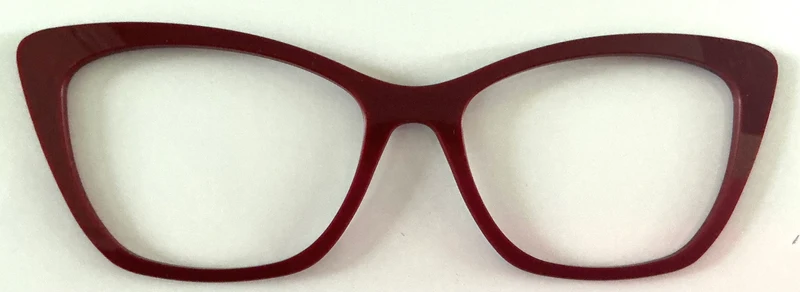 PAIR Wanda Topper; burgundy