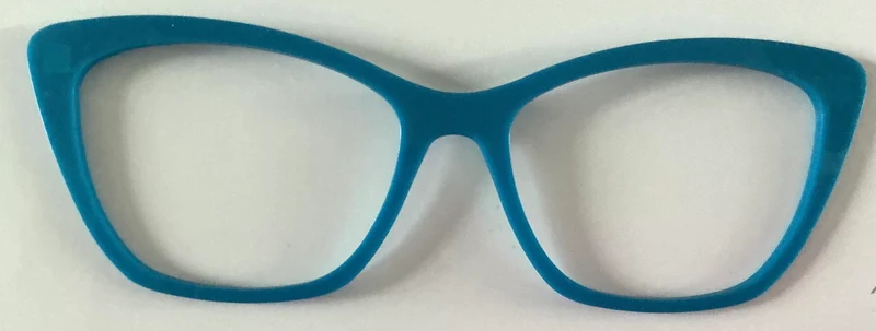 PAIR Wanda Topper; bright blue