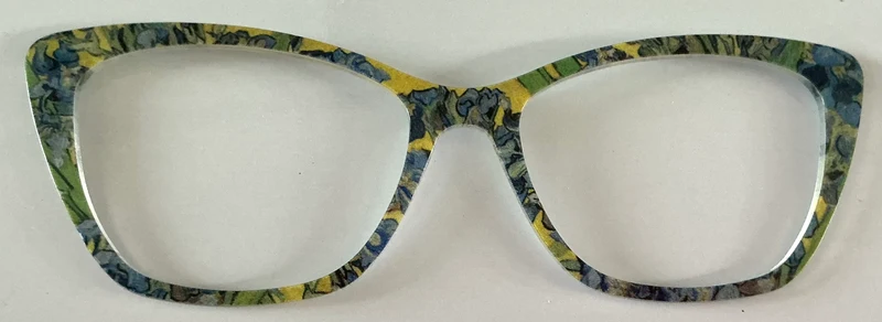 PAIR Premium Wanda Topper; Van Gogh; Irises