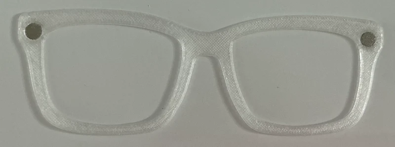 Kirby Topper; blank; clear