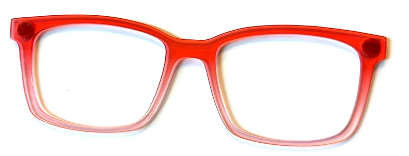 Kirby Topper; semi-translucent; red gradient