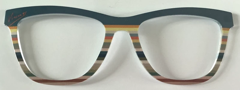 PAIR Premium Harper Topper; the Vincents Stripes