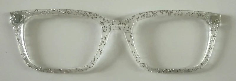 PAIR Larkin Topper; clear sparkle