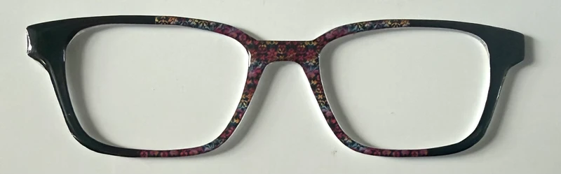 NEW Finley Topper; Framefetti; misc design/black vertical split