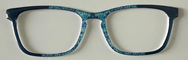 NEW Casper Topper; Framefetti; triangle design vertical split