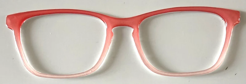 NEW Casper Topper; Framefetti; coral to cream gradient