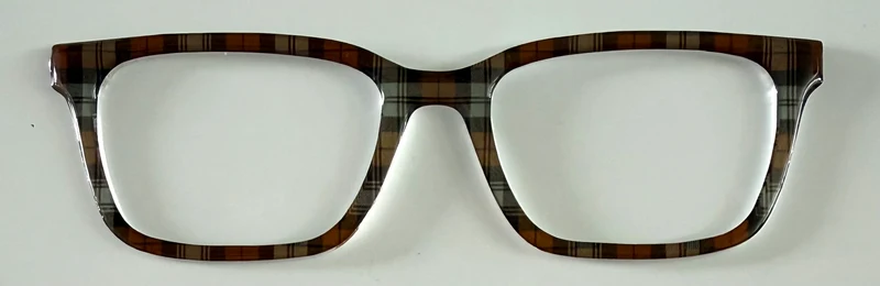 Larkin Topper; dark toned plaid