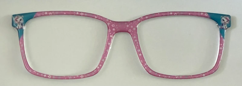 NEW Kirby Topper; Framefetti; pink stars with corner unicorns