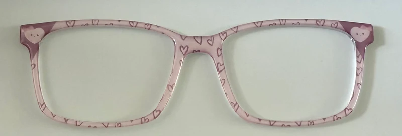 NEW Kirby Topper; Framefetti; pale pink hearts