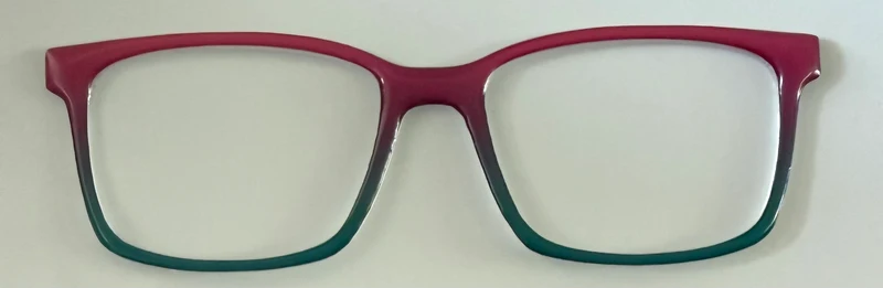 NEW Kirby Topper; Framefetti; red to green gradient