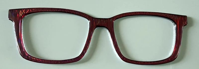 NEW Kirby Topper; Framefetti; burgundy lines