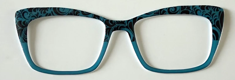 Kirby Topper; hybrid; black swirls/turquoise split