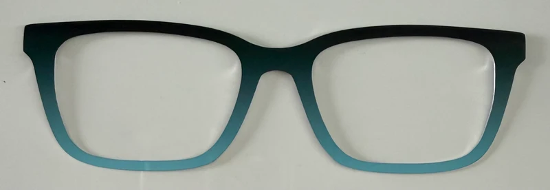 Larkin Topper; metal; teal gradient