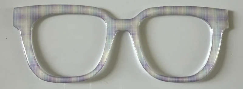 NEW Murphy Topper; Framefetti; pastel plaid