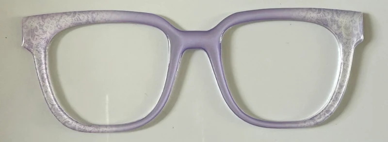 NEW Murphy Topper; Framefetti; light purple shine