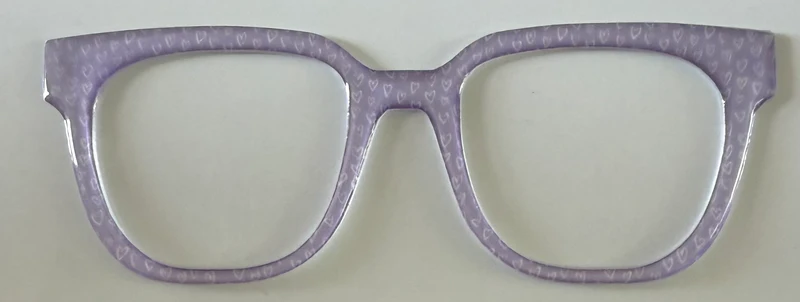 NEW Murphy Topper; Framefetti; Purple Hearts