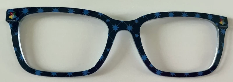 PAIR Larkin Topper; Hogwarts blue stars
