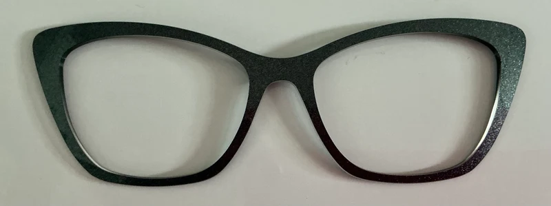 PAIR Premium Wanda Topper; Pewter Shimmer
