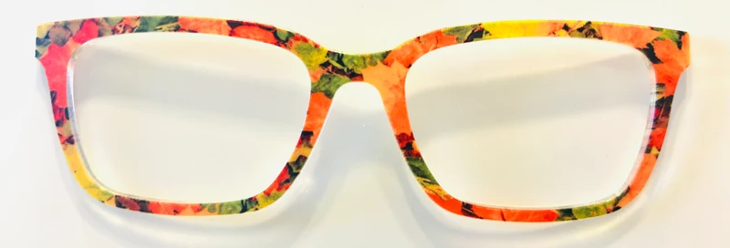 PAIR Larkin Topper; vibrant fall leaves