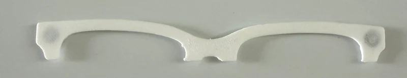 Larkin Brow Topper; white