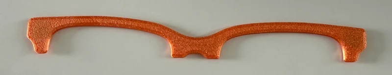 Larkin Brow Topper; orange